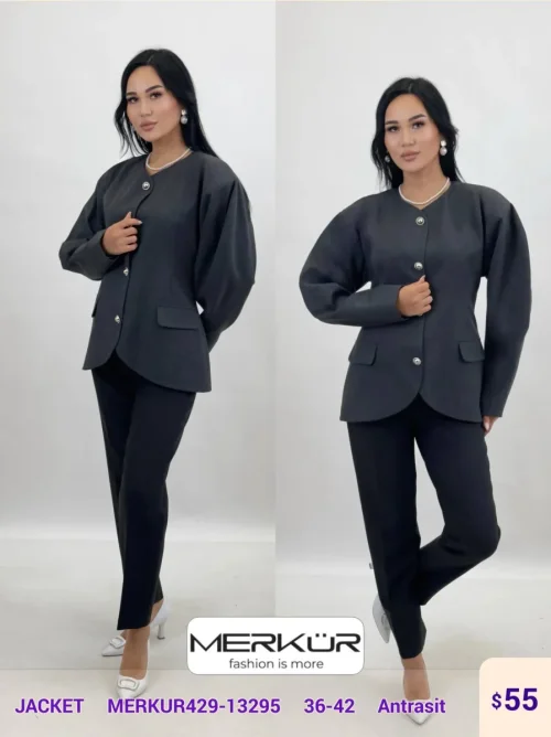 Жакет Merkur (Dark gray, модель MERKUR429-13295) оптом