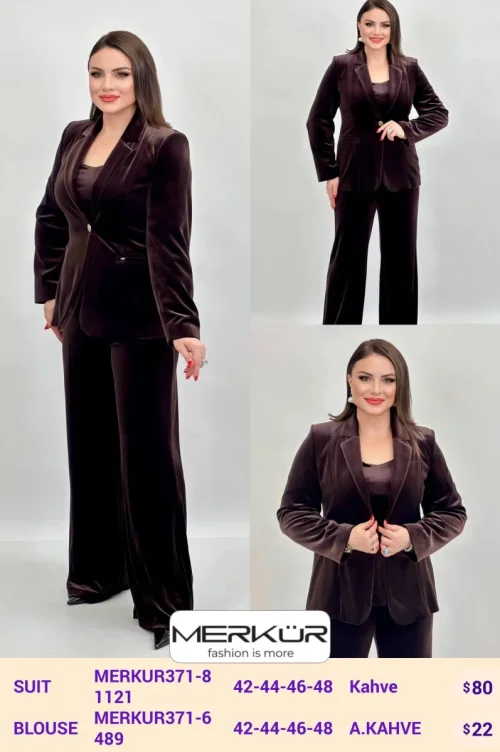Костюмы и комплекты Merkur (Brown, модель MERKUR371-8) оптом