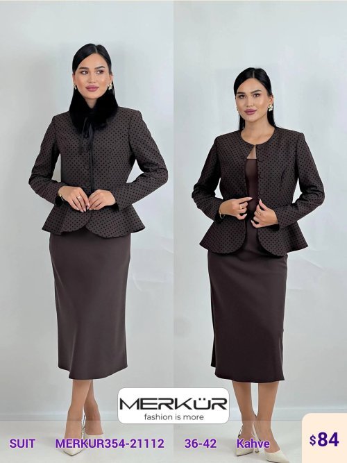 Костюмы и комплекты Merkur (Brown, модель MERKUR354-21112) оптом