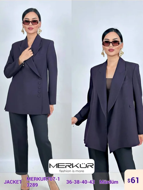 Жакет Merkur (Purple, модель MERKUR707-1) оптом