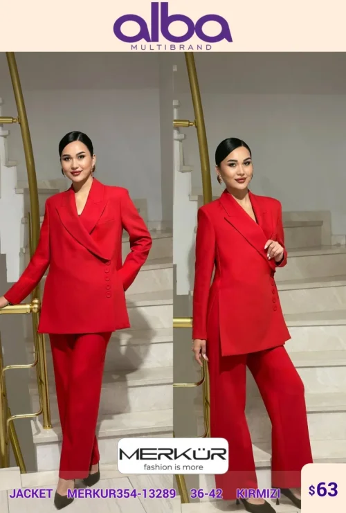Жакет Merkur (Red, модель MERKUR354-13289) оптом