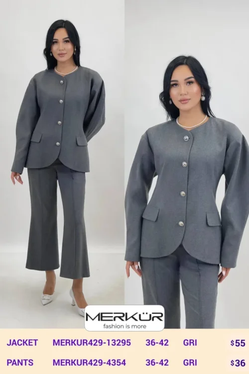 Брюки Merkur (Gray, модель MERKUR429-4354) оптом