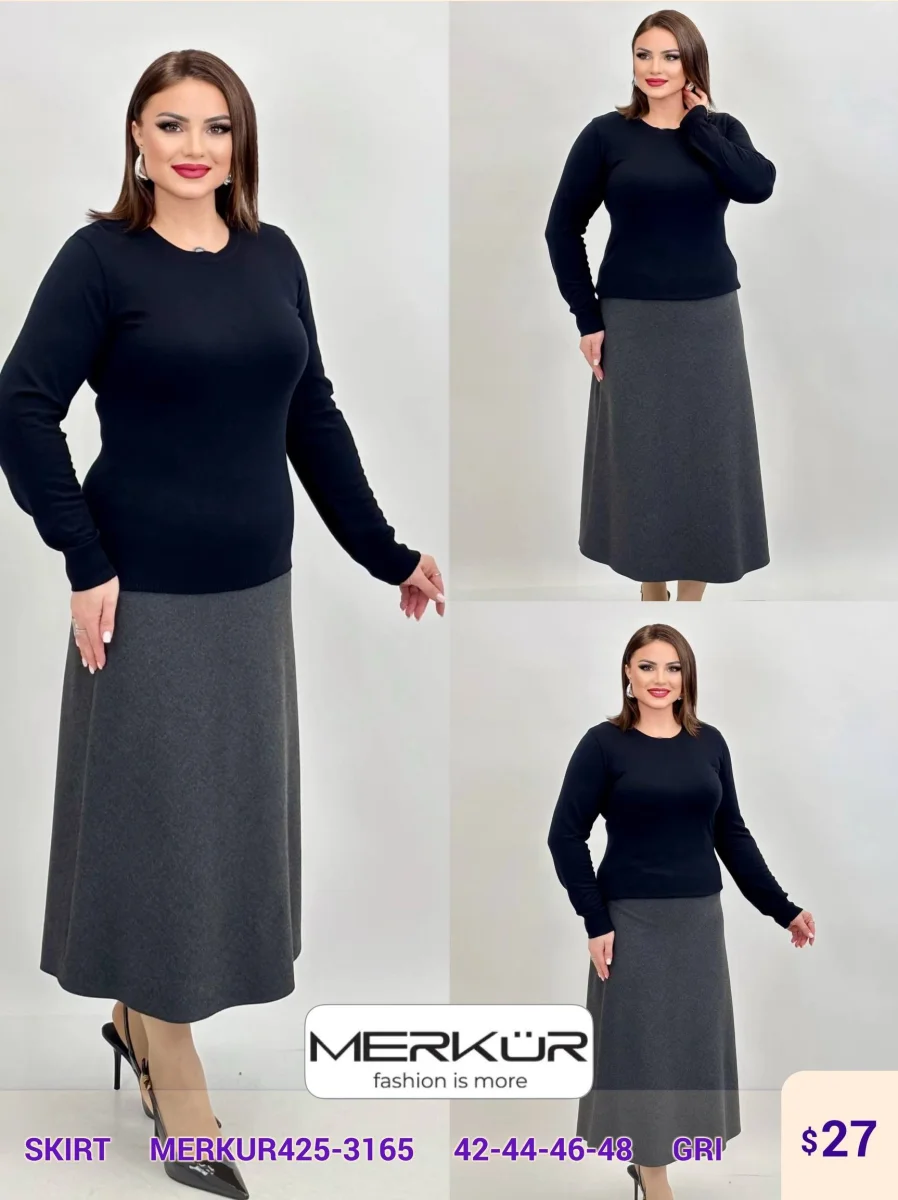 Юбка Merkur (Gray, модель MERKUR425-3165) оптом