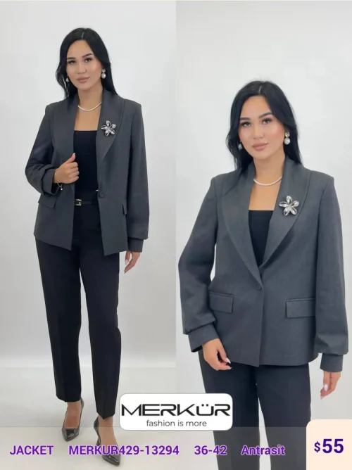Жакет Merkur (Dark gray, модель MERKUR429-13294) оптом