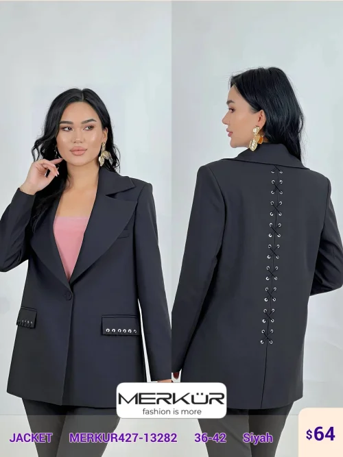 Жакет Merkur (Black, модель MERKUR427-13282) оптом