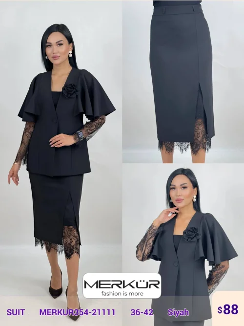 Костюмы и комплекты Merkur (Black, модель MERKUR354-21111) оптом