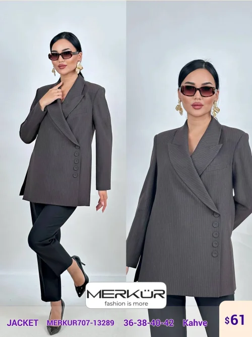 Жакет Merkur (Brown, модель MERKUR707-13289) оптом