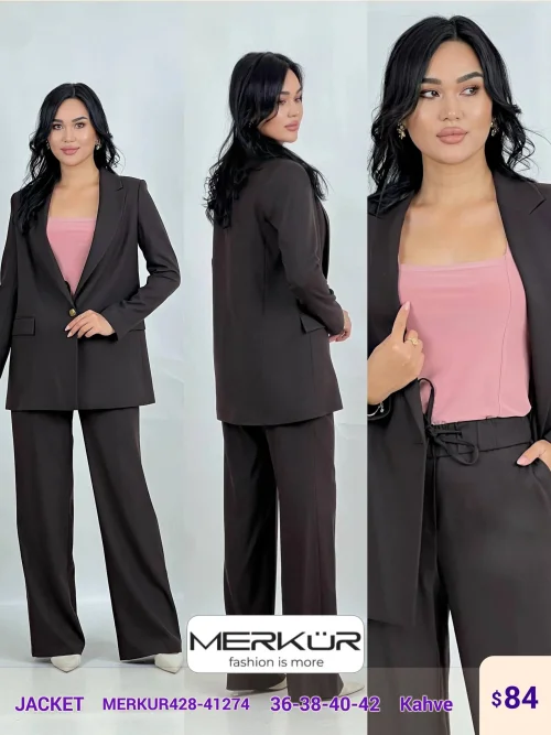 Жакет Merkur (Brown, модель MERKUR428-41274) оптом