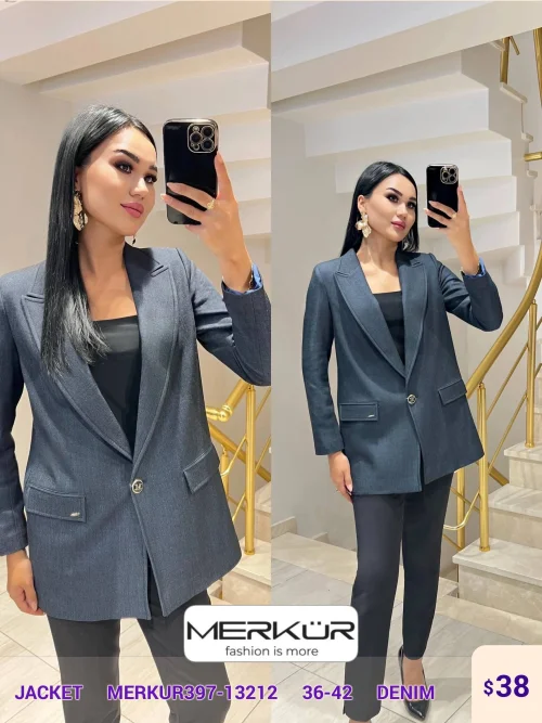 Жакет Merkur (DENIM, модель MERKUR397-13212) оптом