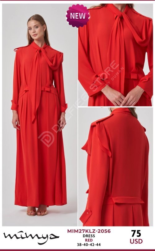 Платье MIMYA (Red, модель MIM27KLZ-2056) оптом