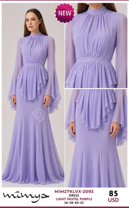 Платье MIMYA (Purple, модель MIM27KLVX-2093) оптом