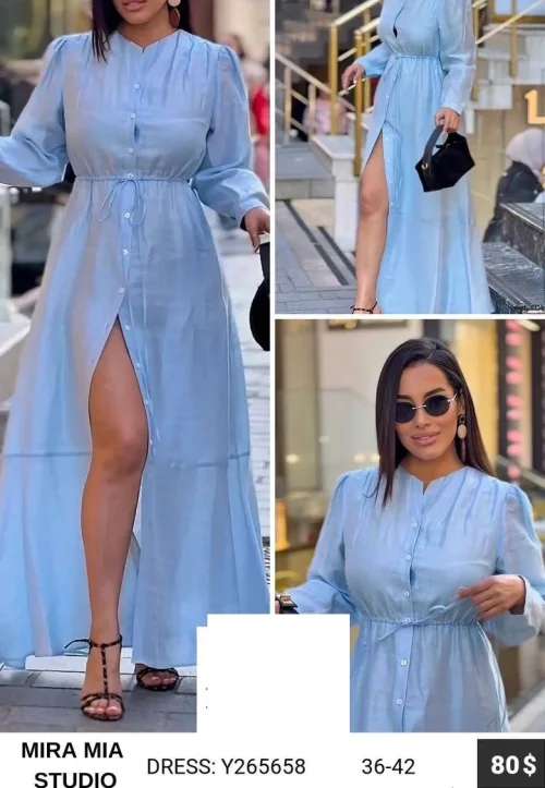 Платье MIRA&MIA (Синий, модель Y265658) оптом