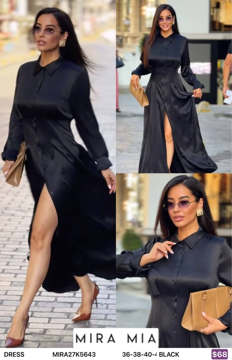 Платье MIRA&MIA (Black, модель MIRA27K5643) оптом