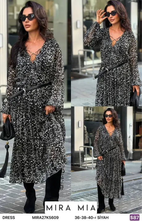 Платье MIRA&MIA (Black, модель MIRA27K5609) оптом
