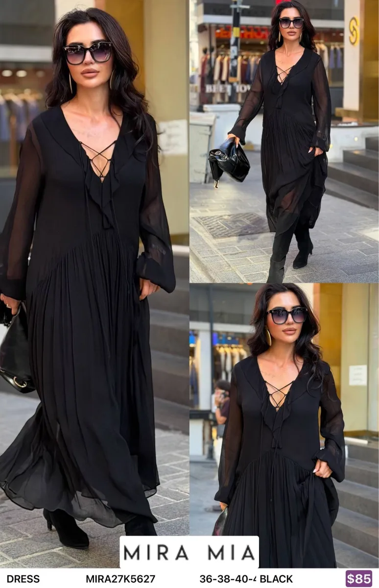 Платье MIRA&MIA (Black, модель MIRA27K5627) оптом