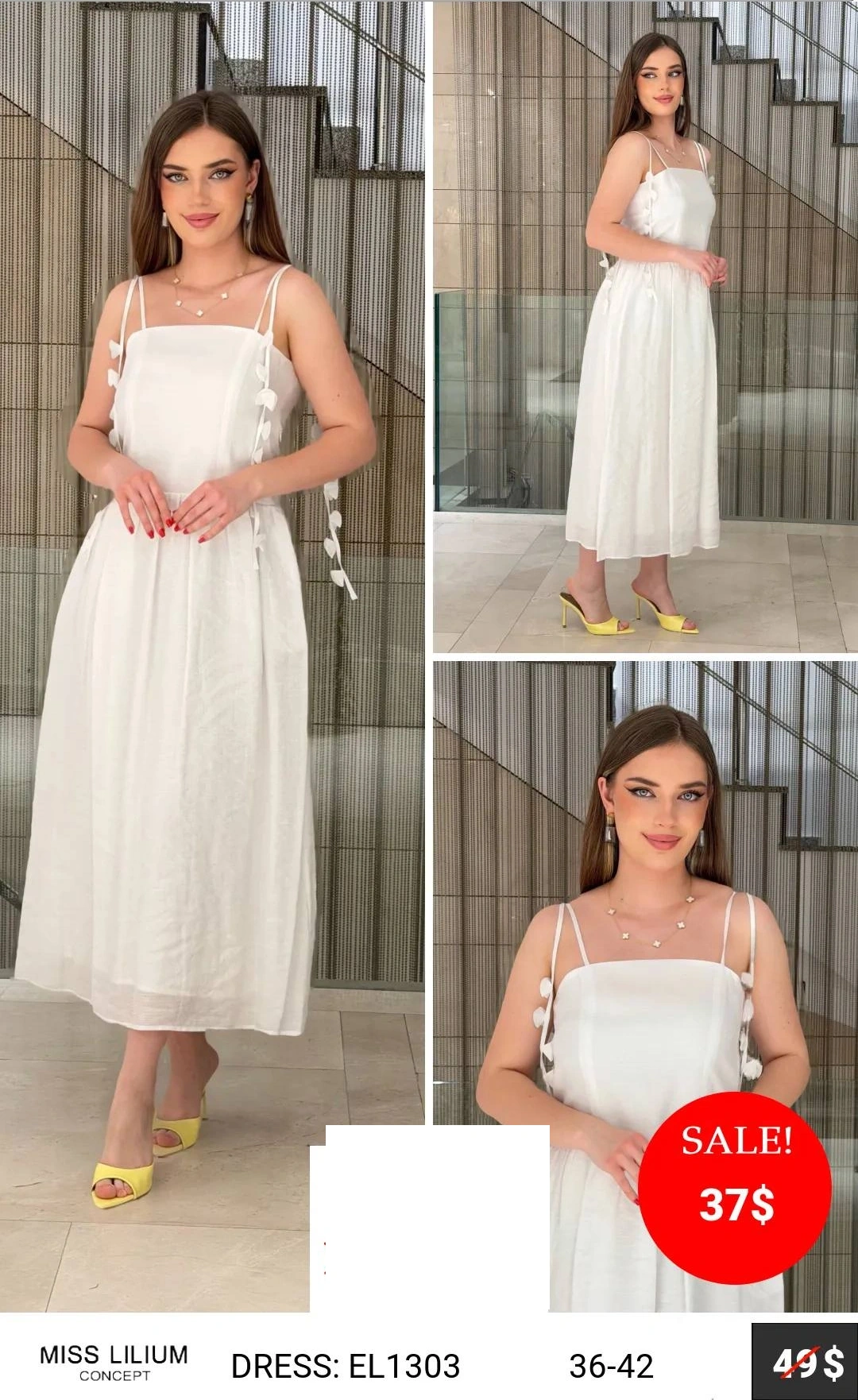 Платье MISS LILIUM (модель EL1303) оптом