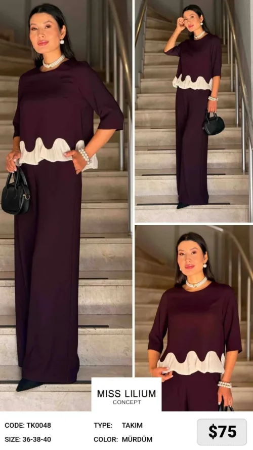 Костюмы и комплекты MISS LILIUM (Purple, модель TK0048) оптом