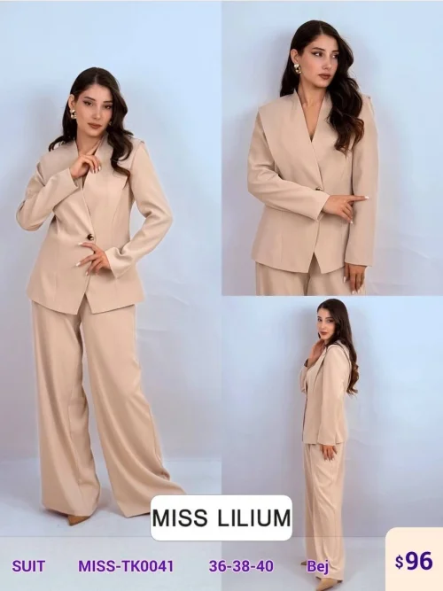 Костюмы и комплекты MISS LILIUM (Beige, модель MISS-TK0041) оптом