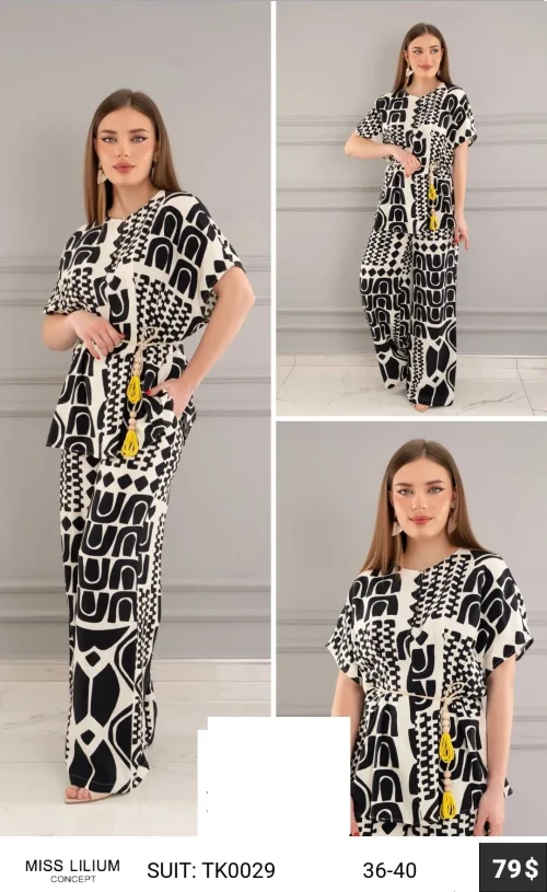 Костюм MISS LILIUM (Черный, модель TK0029) оптом
