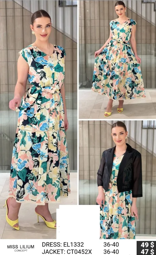 Жакет MISS LILIUM (модель CT0452X) оптом