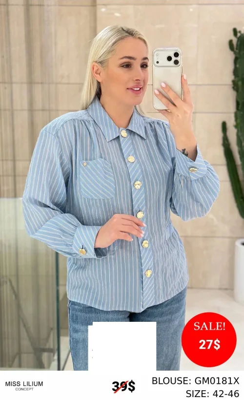 Блузка MISS LILIUM (модель GM0181X) оптом