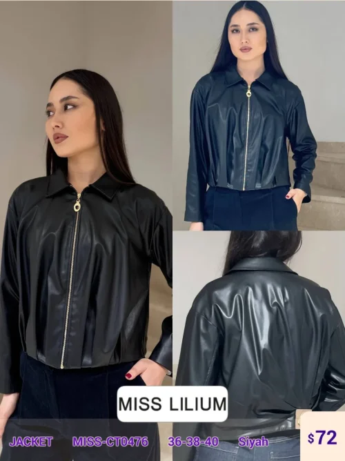 Жакет MISS LILIUM (Black, модель MISS-CT0476) оптом