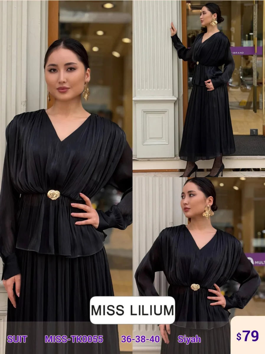 Костюмы и комплекты MISS LILIUM (Black, модель MISS-TK0055) оптом