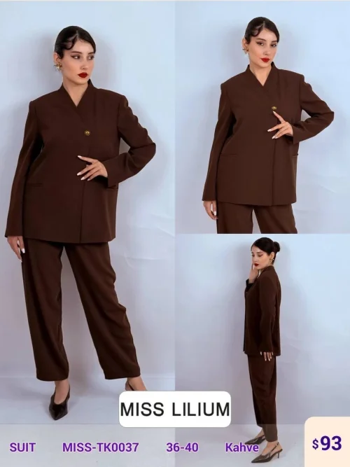 Костюмы и комплекты MISS LILIUM (Brown, модель MISS-TK0037) оптом