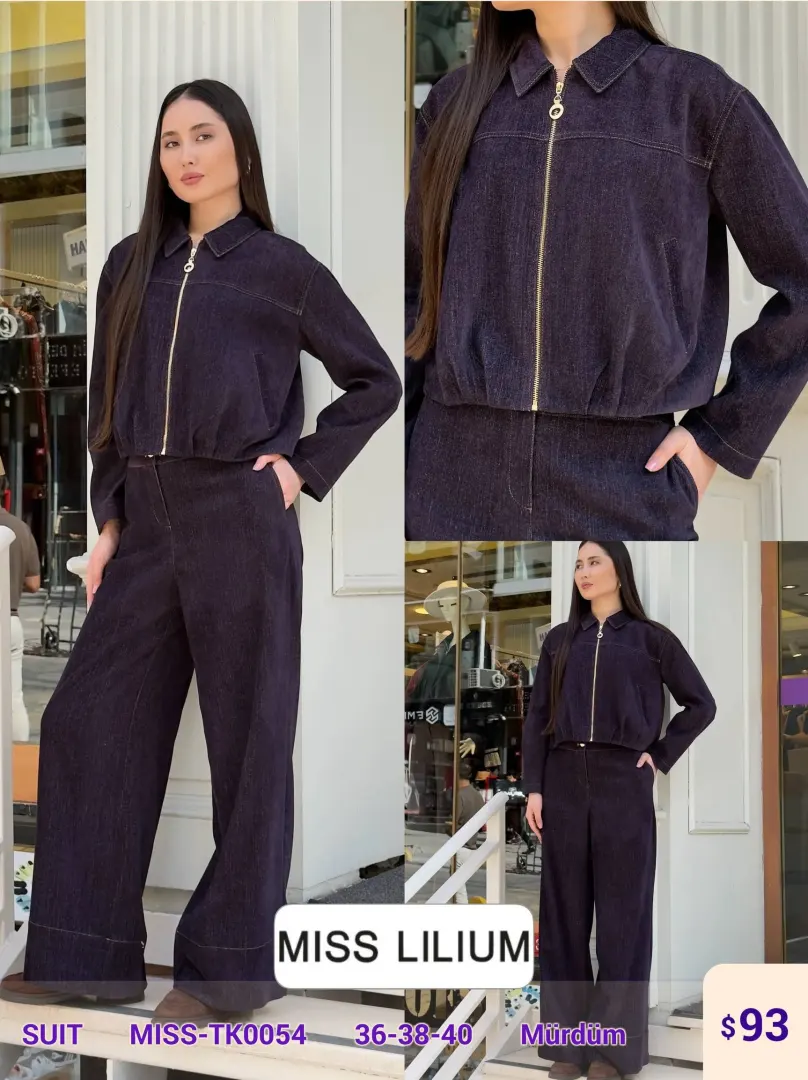 Костюмы и комплекты MISS LILIUM (Purple, модель MISS-TK0054) оптом