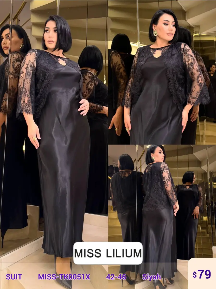 Костюмы и комплекты MISS LILIUM (Black, модель MISS-TK0051X) оптом