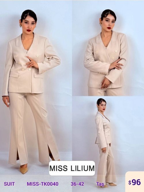 Костюмы и комплекты MISS LILIUM (Light gray, модель MISS-TK0040) оптом