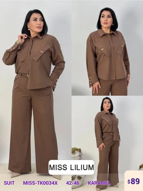 Костюмы и комплекты MISS LILIUM (Not specified, модель MISS-TK0034X) оптом