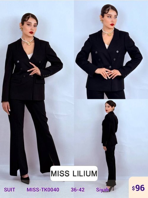 Костюмы и комплекты MISS LILIUM (Black, модель MISS-TK0040) оптом