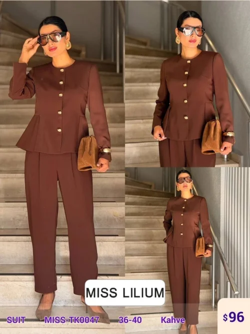 Костюмы и комплекты MISS LILIUM (Brown, модель MISS-TK0047) оптом