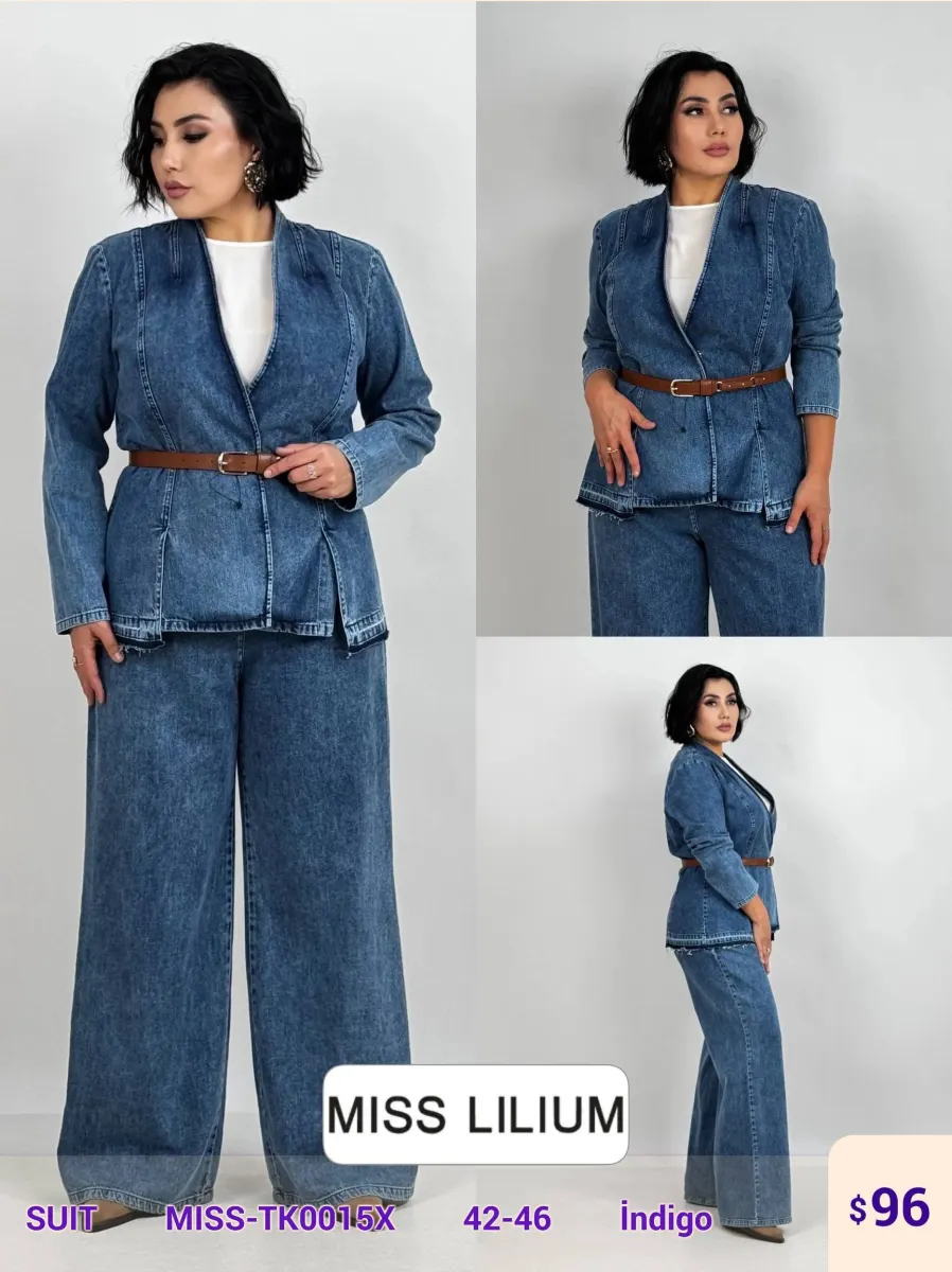 Костюмы и комплекты MISS LILIUM (Navy, модель MISS-TK0015X) оптом