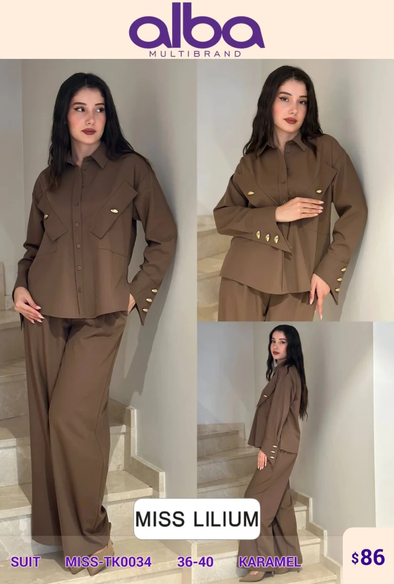 Костюмы и комплекты MISS LILIUM (Not specified, модель MISS-TK0034) оптом