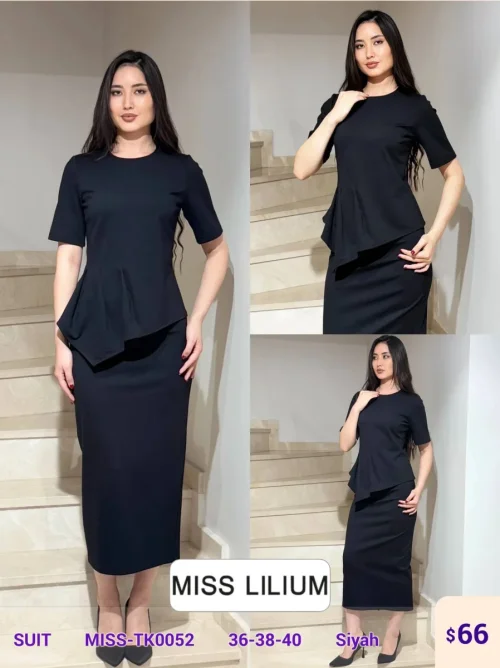 Костюмы и комплекты MISS LILIUM (Black, модель MISS-TK0052) оптом