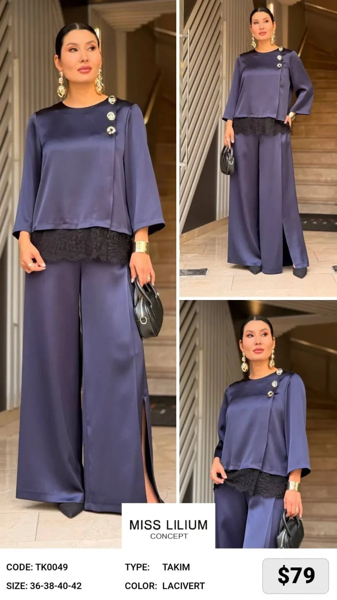 Костюмы и комплекты MISS LILIUM (Navy, модель TK0049) оптом