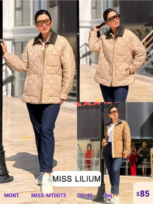 Жакет MISS LILIUM (Beige, модель MISS-MT0073) оптом