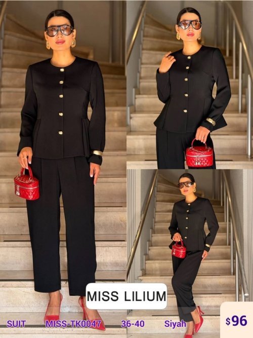 Костюмы и комплекты MISS LILIUM (Black, модель MISS-TK0047) оптом