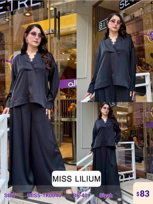 Костюмы и комплекты MISS LILIUM (Black, модель MISS-TK0046) оптом