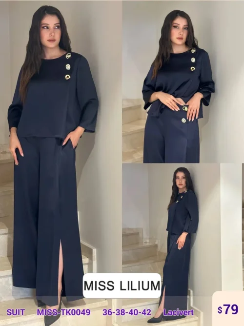 Костюмы и комплекты MISS LILIUM (Navy, модель MISS-TK0049) оптом