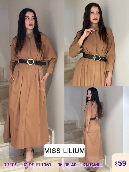 Платье MISS LILIUM (Not specified, модель MISS-EL1361) оптом