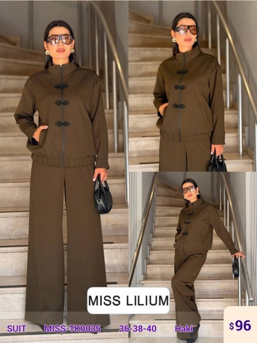 Костюмы и комплекты MISS LILIUM (Olive, модель MISS-TK0035) оптом