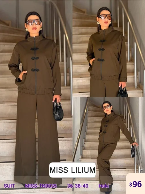 Костюмы и комплекты MISS LILIUM (Olive, модель MISS-TK0035) оптом