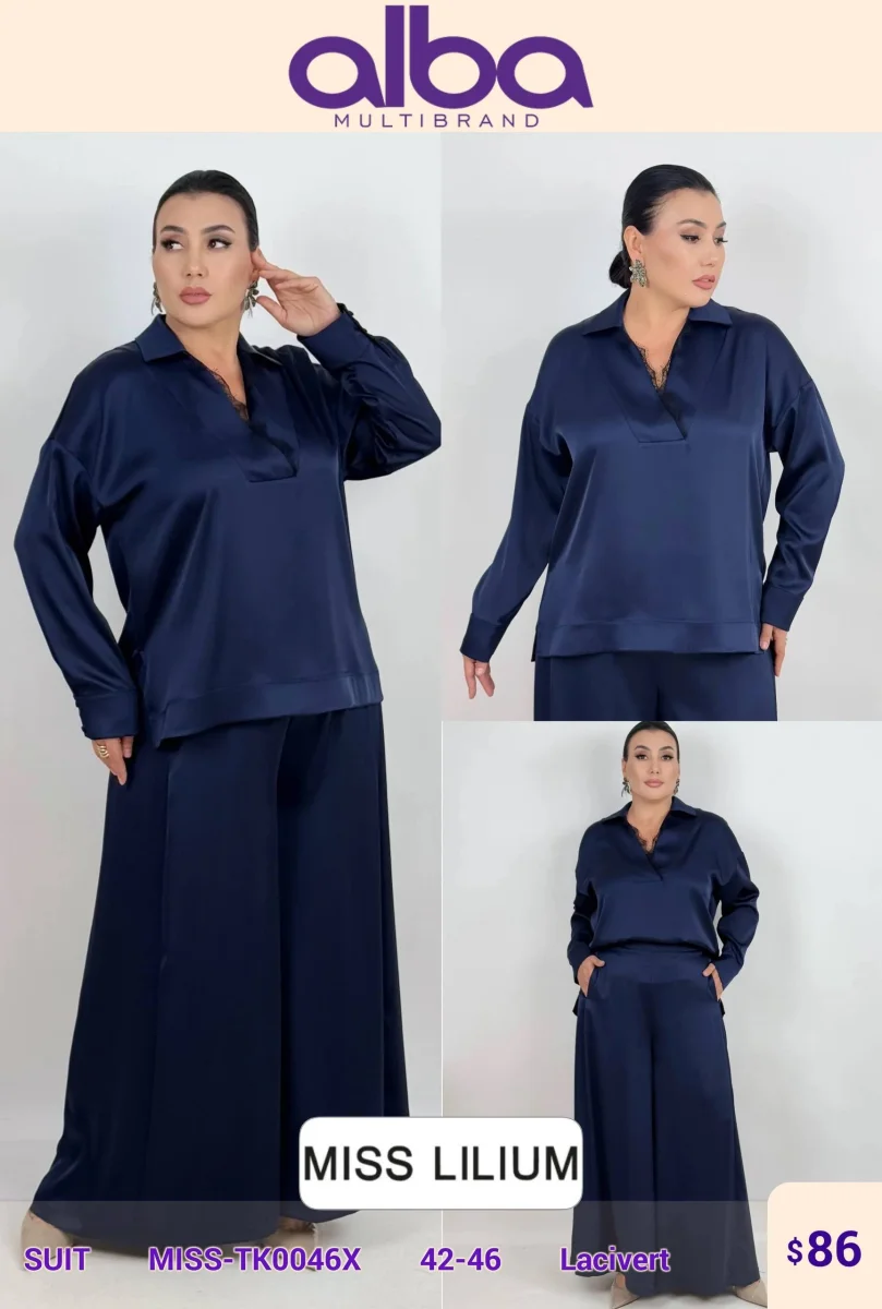 Костюмы и комплекты MISS LILIUM (Navy, модель MISS-TK0046X) оптом