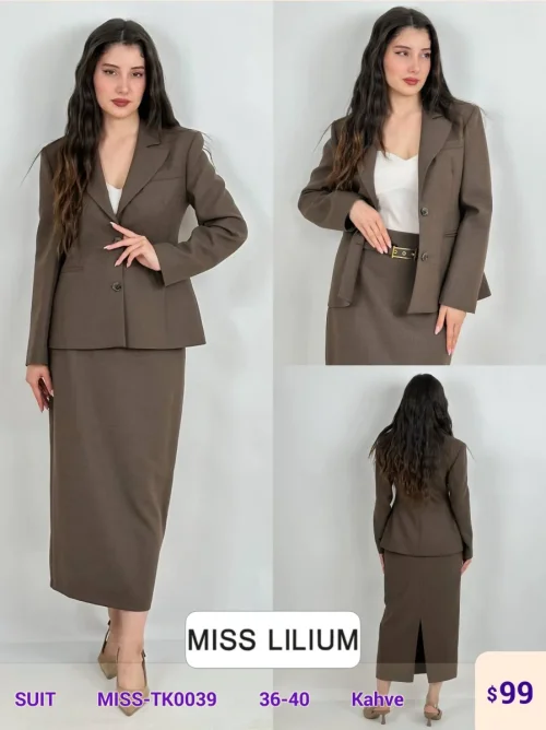 Костюмы и комплекты MISS LILIUM (Brown, модель MISS-TK0039) оптом
