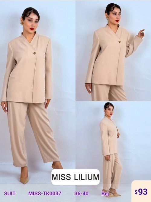 Костюмы и комплекты MISS LILIUM (Beige, модель MISS-TK0037) оптом