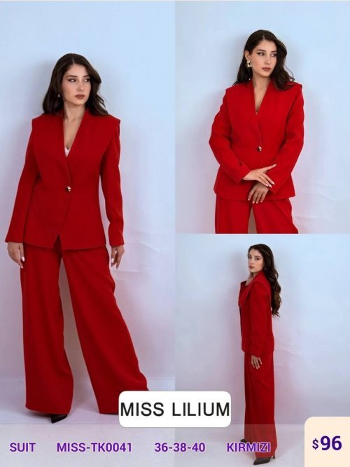 Костюмы и комплекты MISS LILIUM (Red, модель MISS-TK0041) оптом