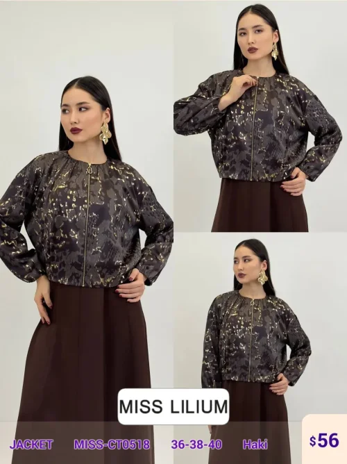 Жакет MISS LILIUM (Olive, модель MISS-CT0518) оптом